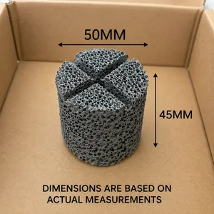 Zirconia Ceramic Foam Filter for High Temperature Steel Casting Filtration thumbnail-5