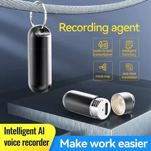 Mini Voice Recorder With Type-C WAV/MP3 Support 50H Recording Time Lanyard Hole Design for Meetings & Interviews thumbnail-1