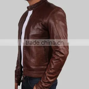 Man Genuine Leather Jacket thumbnail-1