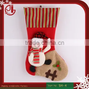 Hot Sale Animal Head Plush Christmas Stocking China Wholesale Christmas Ornament thumbnail-1
