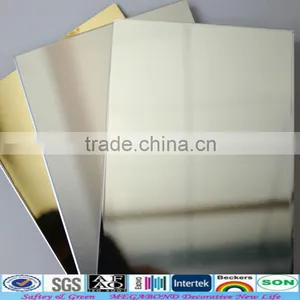 Mirror Finished Aluminum Cladding Panel Composite Panel thumbnail-1