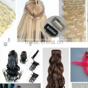 100% HUMAN REMY HAIR Clips in Skin Weft thumbnail-1