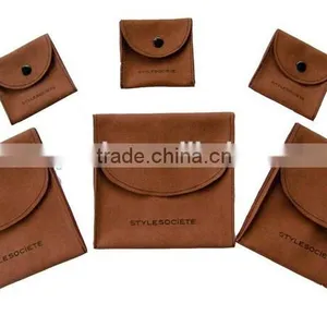 Hight Quality Custom Velvet Bag Flock Pouch Wholesale Cloth Pouch Satin Pouch B278 thumbnail-1