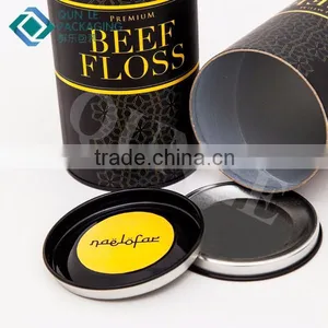 Custom Design Matte Finish Paper Tubes With Dome Metal Lid thumbnail-2
