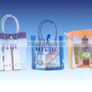 Transparent Cosmetic Tote Bag thumbnail-1