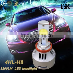NEW ARRIVAL !!! Good Quality CE, RoHS, ISO9001 Car Accessories Kits 12V-24V G4 AUTO Led H8 Headlight Bulb thumbnail-1