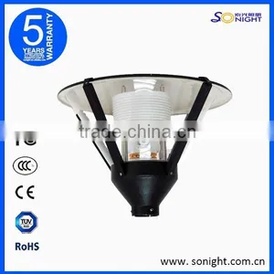 Black Color Outdoor Garden Yard Intergrate Tube Induction Light thumbnail-1