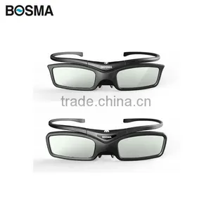 Active Shutter 3D Glasses Support Infared and Bluetooh Signal for /sony/ChangHong/ Samsung// LG/ PANASONIC 3D TVS thumbnail-1