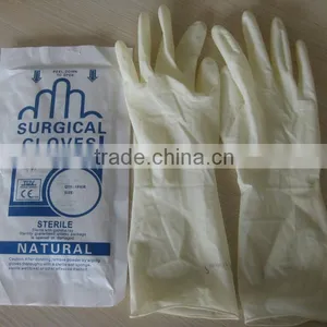 Sterile Disposable Latex Surgical Gloves thumbnail-1