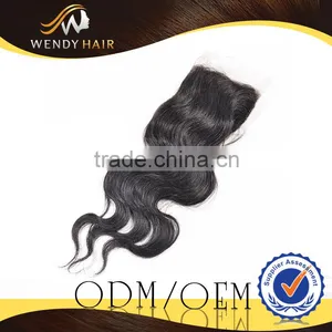 Popular Selling Brazilian Human Hair Body Wave Lace Closure For Women thumbnail-2
