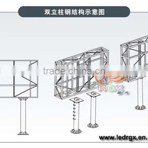RGX p8 P10 P16 LED Mesh Display Modules for Led Display thumbnail-3