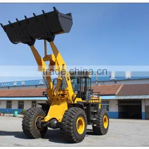 Chinese Supplier Earth Moving Machine Log Loader With Trailer Wheel Loader Price for Sale thumbnail-2