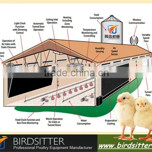 BIRDSITTER Modern Uae Chicken Farm Poultry Broiler Chicken Machine thumbnail-1