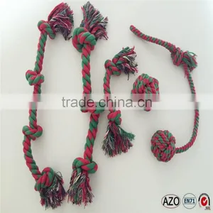 2015 Wholesale Christmas Cotton Rope Pet Toy thumbnail-1