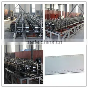 New Light Duty Single Side Metallic Supermarket Shelf Forming Machine thumbnail-1