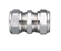 Compression Brass Fitting - Equal Straight thumbnail-1