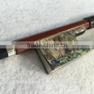 Full Size Violin Round Bow With Flap Frog Brazil Wood Bow thumbnail-5