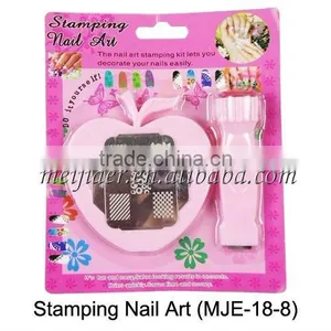 Nail Printer DIY Flower Nail Nail Art Stmaping Set thumbnail-1