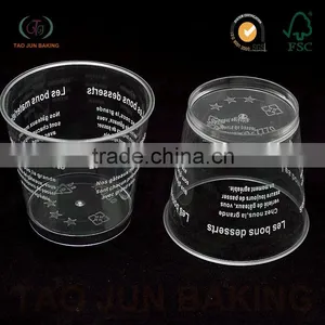 PS Mousse Cups Plastic Clear Jelly Fruit Cup thumbnail-3