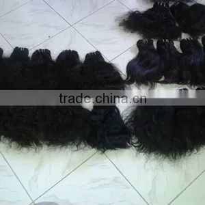 NATURAL HAIR, UNPROCESSED VIRGIN CURLY HAIR thumbnail-1