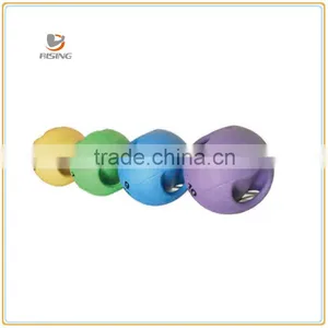 Hot Sell Rubber Medicine Ball With Two Handles thumbnail-1