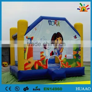2014 Dora Inflatable Bouncy Castle With Low Price thumbnail-1