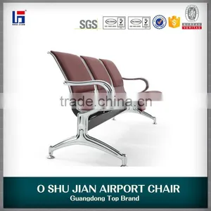Foshan Oshujian Hot Sale Metal Public Waiting Chairs thumbnail-4
