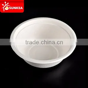 Biodegradable Paper Pulp Bowls for Food and Soup thumbnail-1