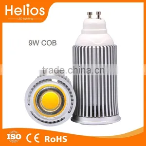HeliosLighting High Power Aluminum 9W COB Spotlight GU10 LED Lamps thumbnail-1
