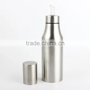 Premium Quality Stainless Steel Olive Oil Dispenser Leakproof Oil Bottle thumbnail-3