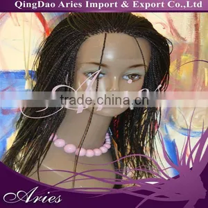 2014 Most Fashionable Hair Wig Human Hair Box Braid Wig thumbnail-1