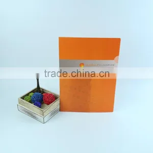 Custom Color PP L Shape Executive File Folder, L Shape Plastic Folder, a4 Portable File Folder Bag for Business thumbnail-1