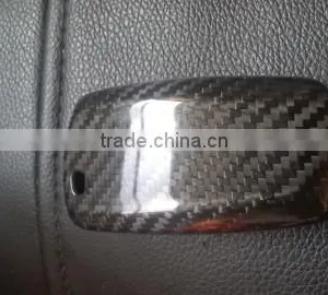 Carbon Fiber Key Chains Box, Carbon Fiber Vinyl Wrapped Car Key, Genuine Carbon Fiber Key Box thumbnail-5