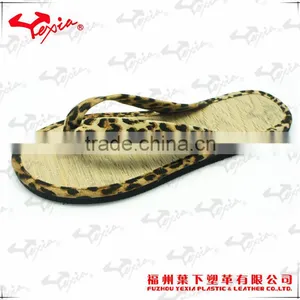 Leopard Straw Slipper for Summer thumbnail-1