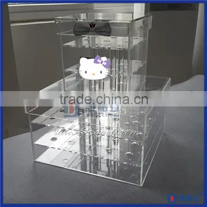 Morden Design Clear Acrylic Material 36pcs Rose Package Boxes For Cut Fresh Flower thumbnail-2