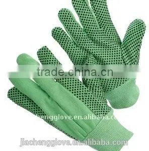 Cotton Glove, Hand Glove, Men's Cotton Glove+ PVC Dots on Palm thumbnail-1