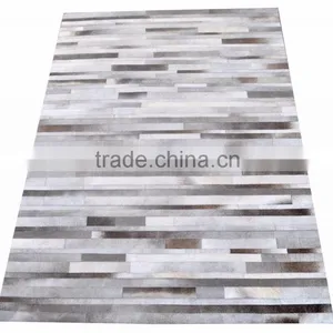 Hair-On Cowhide Leather Carpet M-116 thumbnail-1