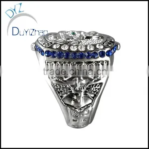China Factory Wholesale Hip Hop Custom Cheap Championship Ring thumbnail-5