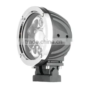 5.5 Inch 45W Led Work Light 5-1/2 Inch Spot/ Flood Beam 3800LM 12V IP68 Jeep Truck Driving Lamps for Off-Road SUV ATV 4WD 4X4 thumbnail-3