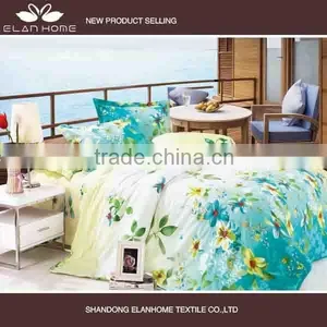 100% Cotton 128*68 New Design Pigment Printing Bedding Set thumbnail-1