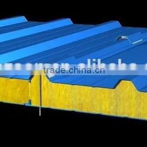 Fiber Glass Wool Sandwich Roof Panel thumbnail-1