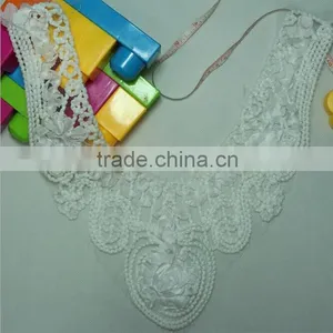 Chiffon Lace Accessory Bead Necklace Chiffon Cord Embroidery Lace Collar thumbnail-1