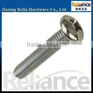 Big Head Full Threaded Phillips Pan Head Machine Screw thumbnail-1