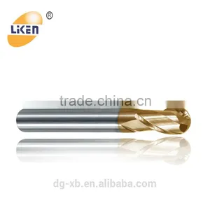 Liken600 High Quality HRC60 Ballnose Different Types of Cutting Tools thumbnail-4