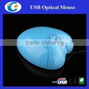 Wired Optical Heart Shaped Mouse thumbnail-3