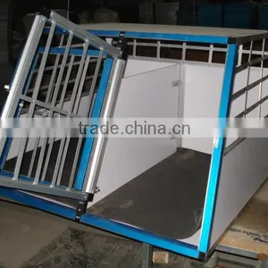 Alu Dog Cage With Separate Board thumbnail-2
