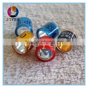 Pigeon Breeder Pigeon Club Ring Transparent Platic Ring 8mm Pigeon Ring Clear Plastic Bands Quality Choice thumbnail-3