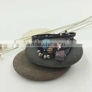 Bob Trading Custom Volcanic Lava Rock Stone Bracelet Wholesale Stretch Bracelet thumbnail-1
