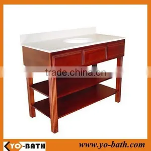 2015 Hot Selling Solid Wood Hotel Bathroom Furniture ,luxury Hotel Bathroom Furniture thumbnail-1