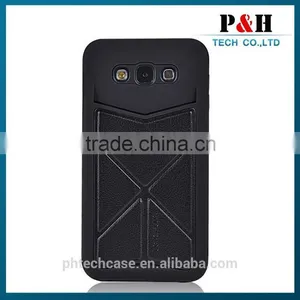 Cell Phone PU Leather Protector Case for Samsung Galaxy E7 thumbnail-4